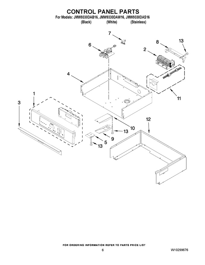 Diagram for JMW9330DAB16