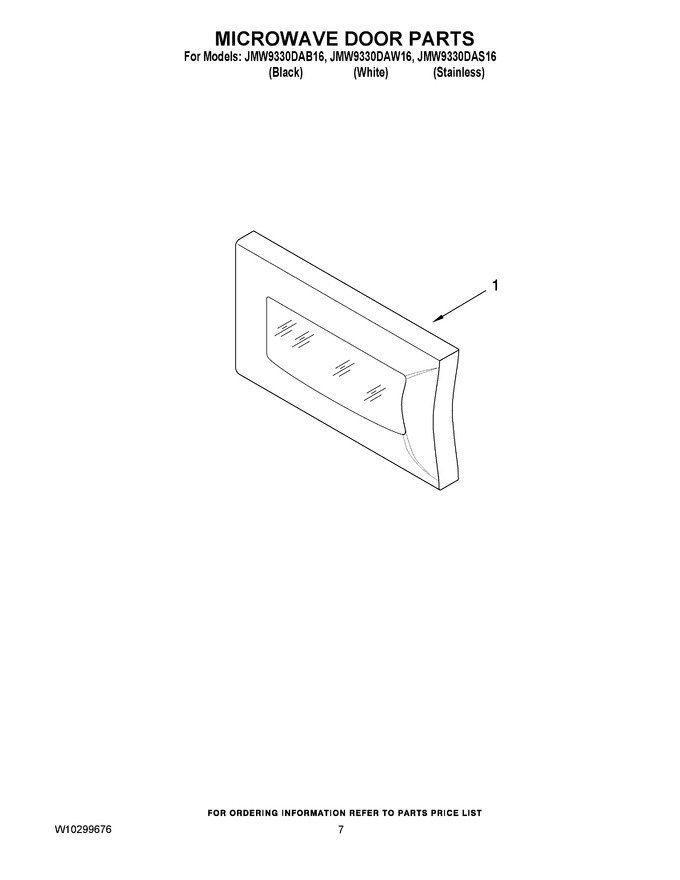 Diagram for JMW9330DAB16