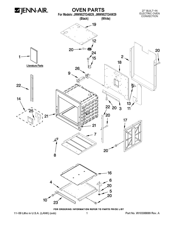 Diagram for JMW9527DAW29
