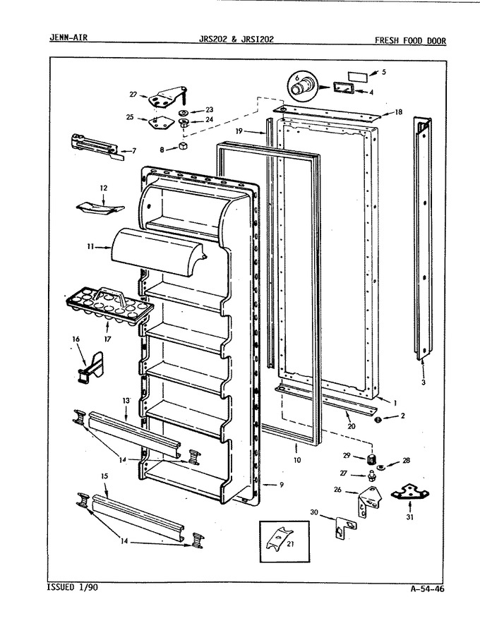 Diagram for JRSI202 (BOM: 8N01B)
