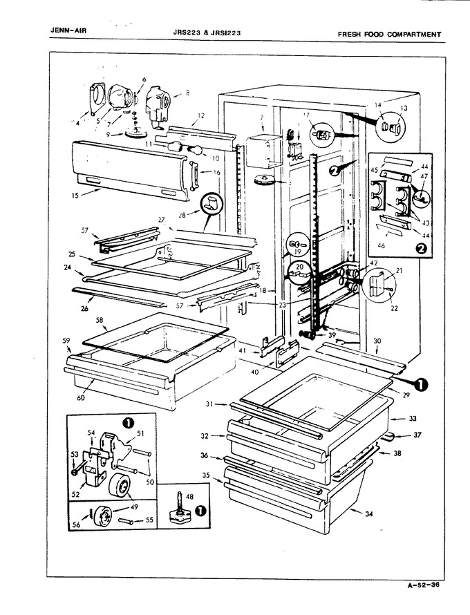 Diagram for JRS223B (BOM: 7N08A)