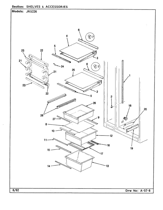 Diagram for JRS226 (BOM: BQ21A)