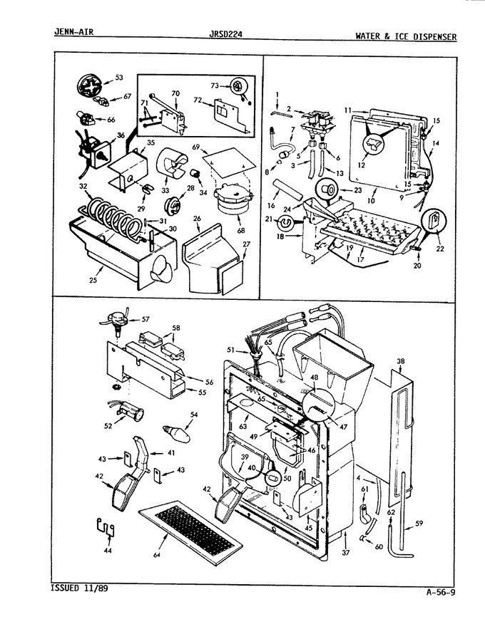 Diagram for JRSD224B (BOM: 7N07A)