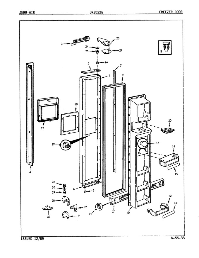 Diagram for JRSD225 (BOM: 9Q20A)