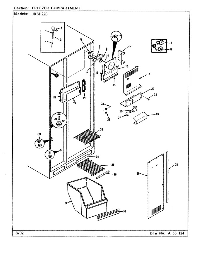 Diagram for JRSD226 (BOM: BQ32B)