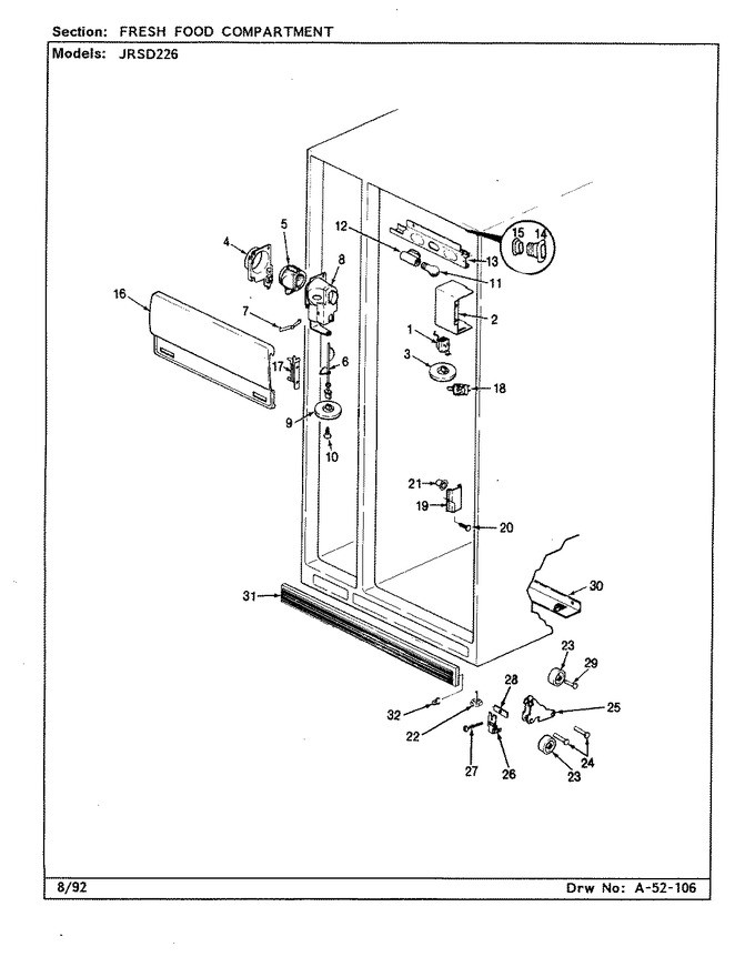 Diagram for JRSD226 (BOM: BQ32B)