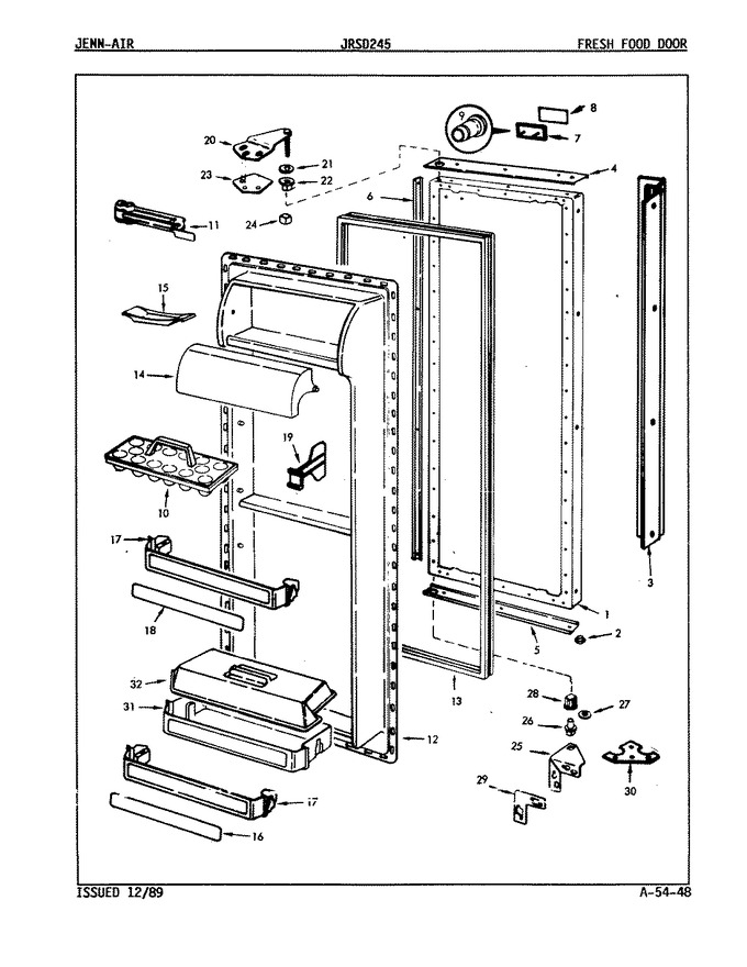 Diagram for JRSD245 (BOM: 9Q25A)