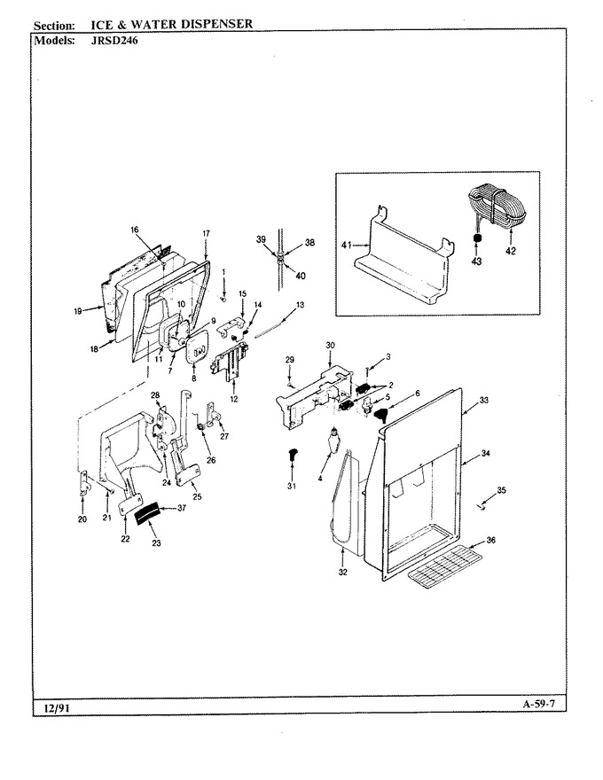 Diagram for JRSD246 (BOM: AQ81A)