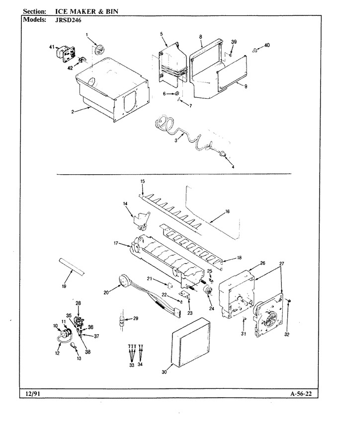 Diagram for JRSD246 (BOM: AQ81A)
