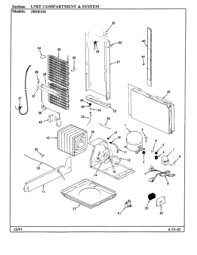Diagram for JRSD246 (BOM: AQ81B)