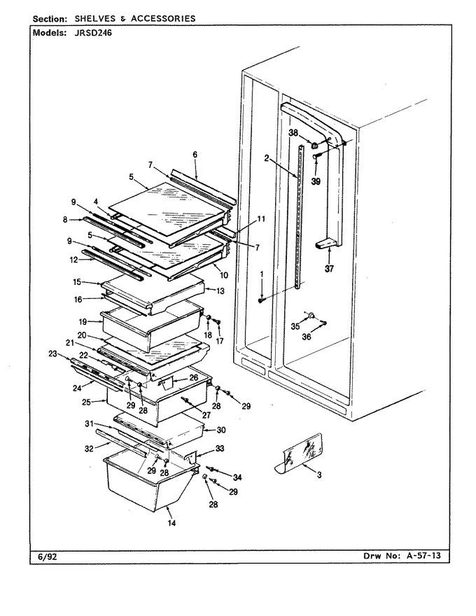 Diagram for JRSD246 (BOM: CQ82A)