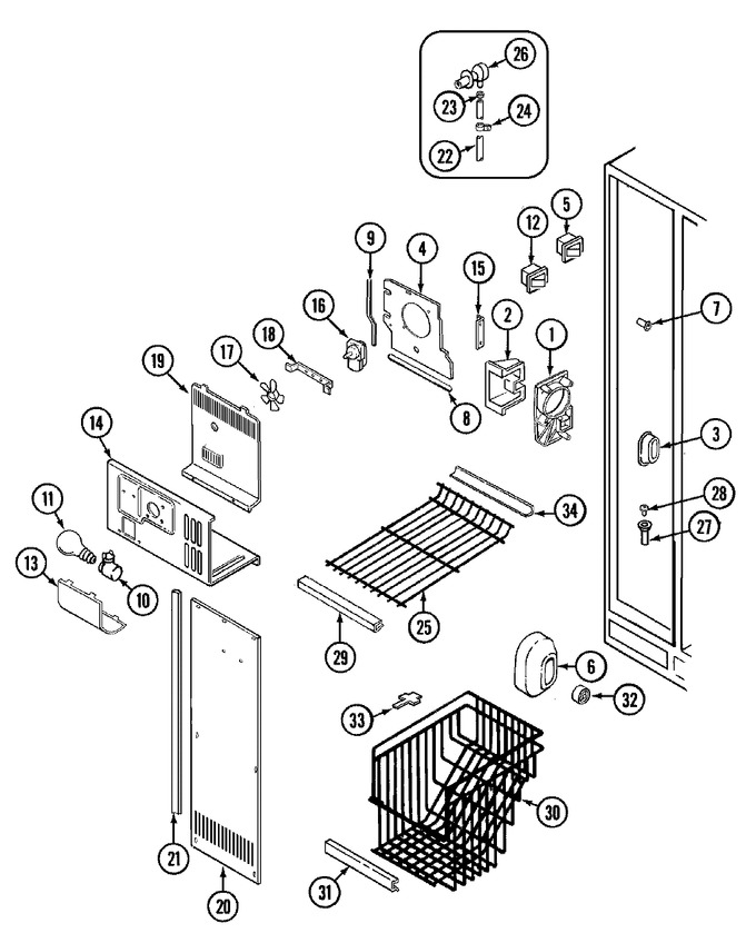 Diagram for JRSDE249W