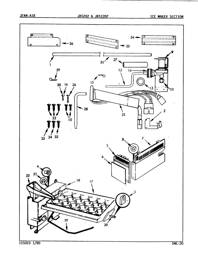 Diagram for JRSI202 (BOM: 8N01B)