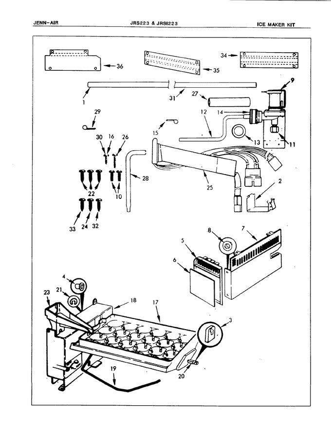 Diagram for JRSI223 (BOM: 8N02B)