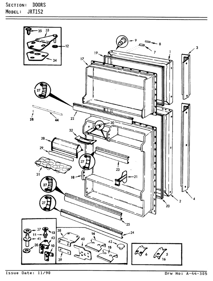 Diagram for JRT152 (BOM: AJ01B)