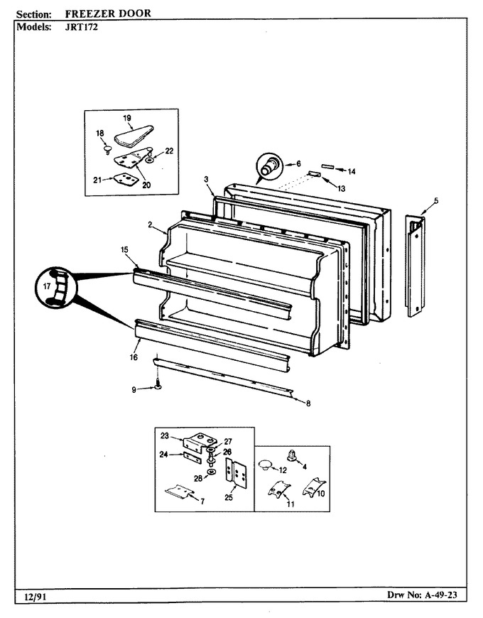 Diagram for JRT172R (BOM: BJ21A)