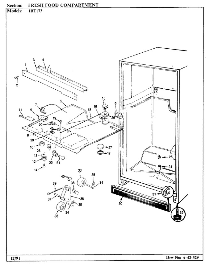 Diagram for JRT172R (BOM: BJ21A)