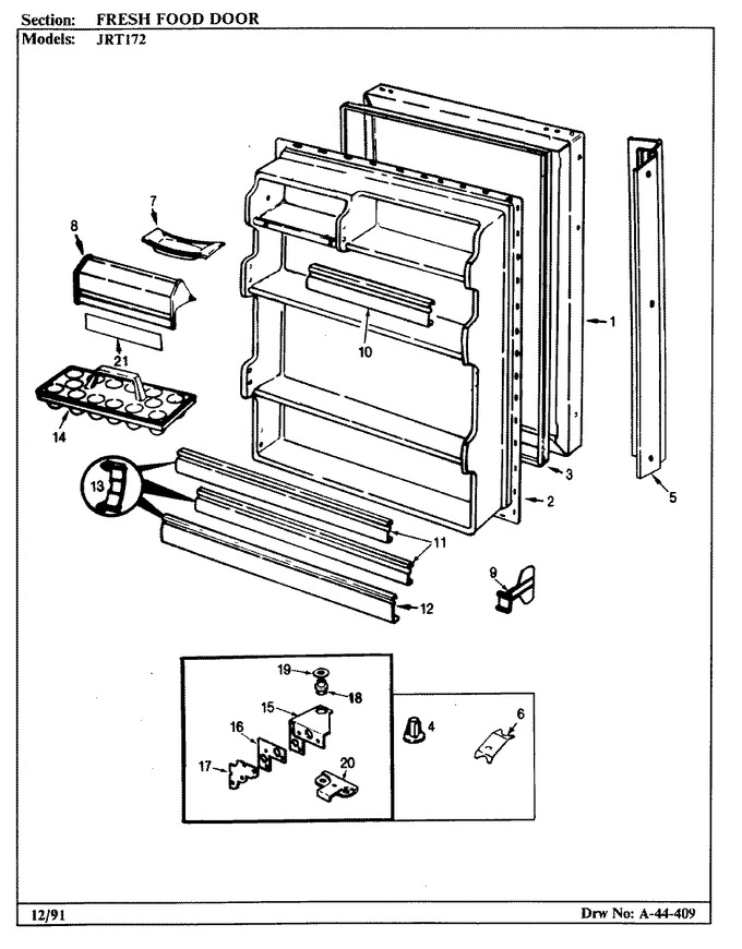 Diagram for JRT172R (BOM: BJ21A)