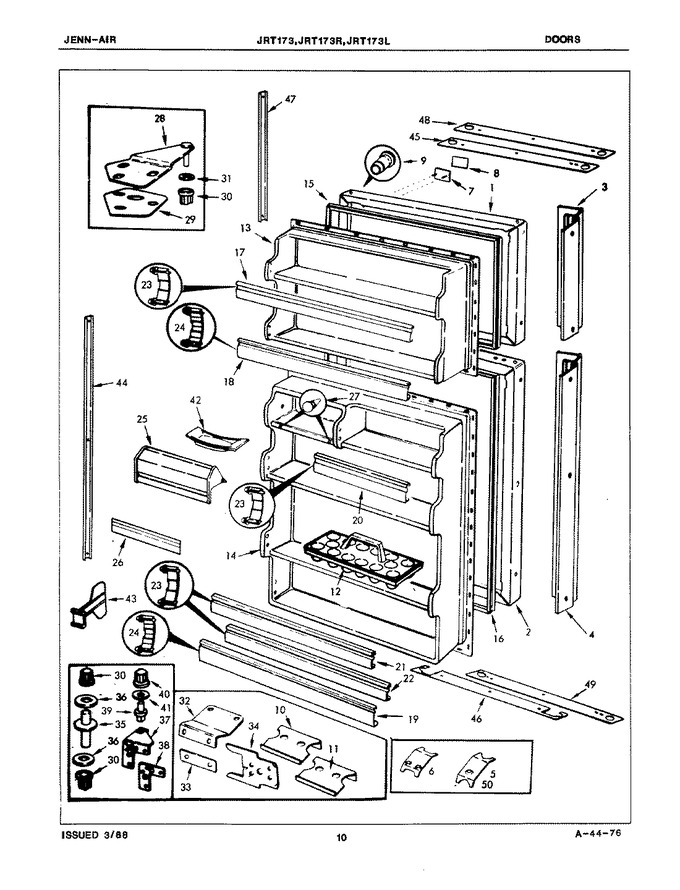 Diagram for JRT173R (BOM: 7C57A)
