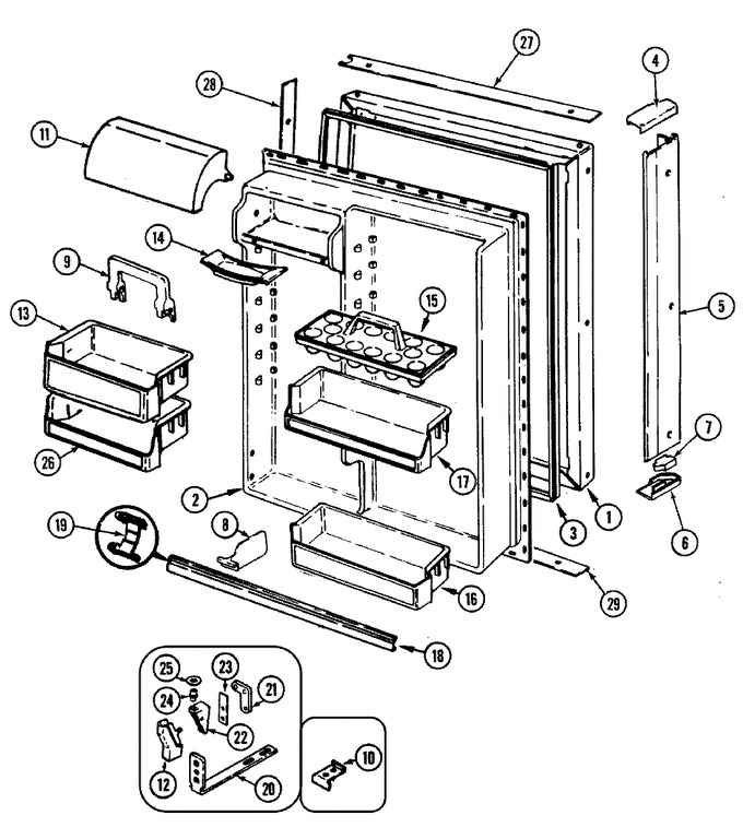 Diagram for JRTE197B (BOM: DJ58A)