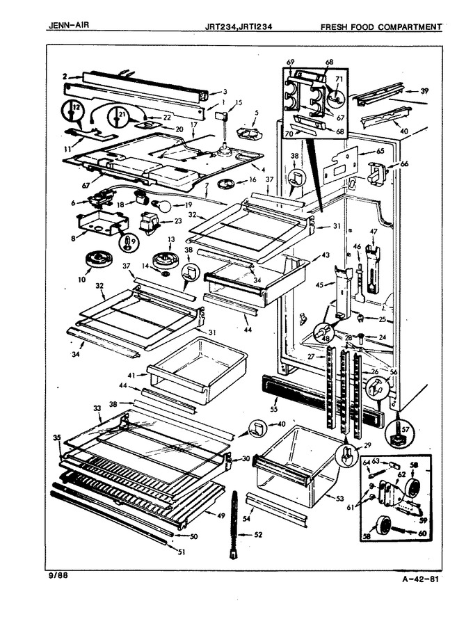 Diagram for JRT234 (BOM: 7C55A)