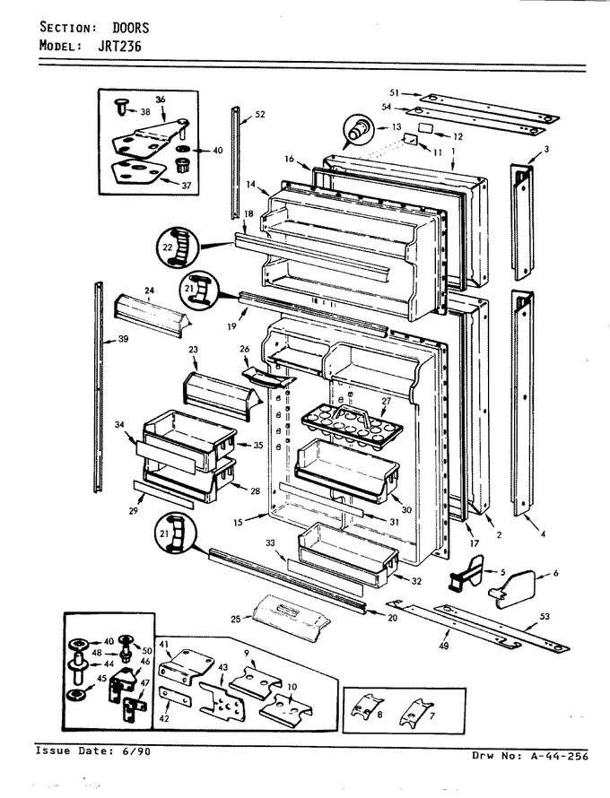 Diagram for JRT236 (BOM: AJ95A)