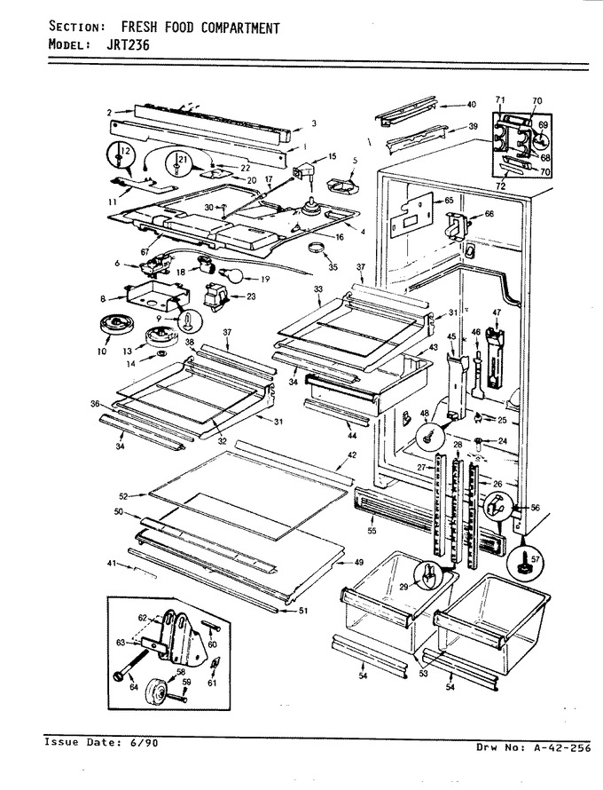 Diagram for JRT236 (BOM: AJ95A)