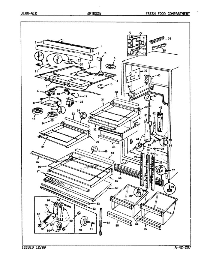 Diagram for JRTD225L (BOM: 9C76A)