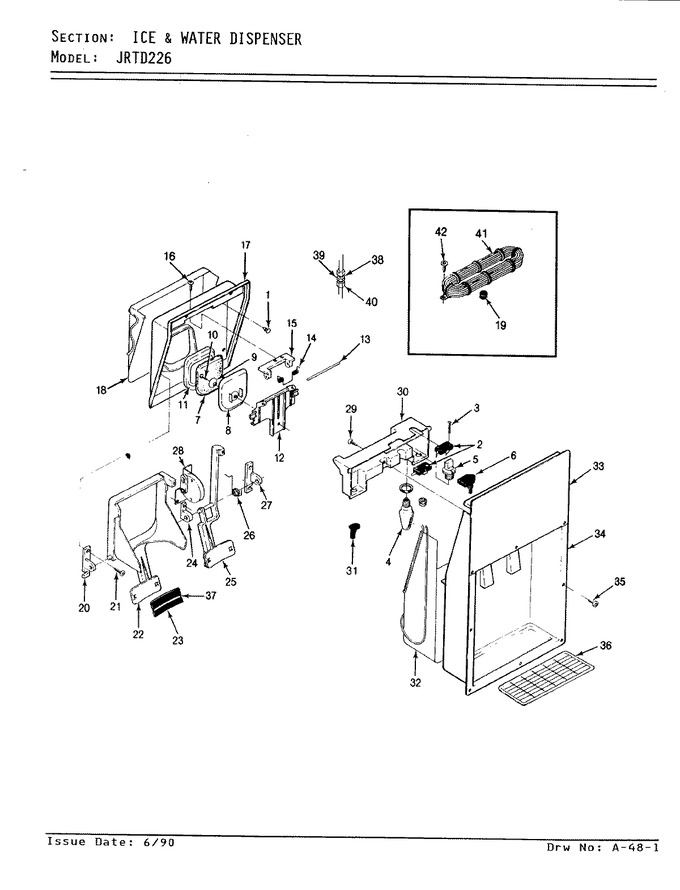 Diagram for JRTD226L (BOM: AJ82A)