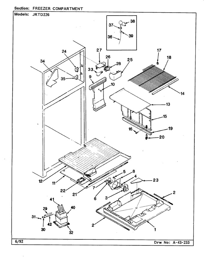 Diagram for JRTD226R (BOM: BJ83B)