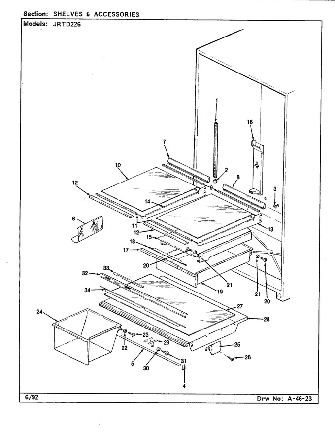 Diagram for JRTD226R (BOM: BJ83B)