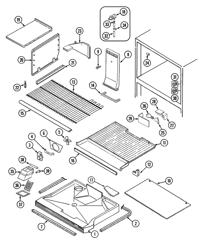 Diagram for JRTDE229LB