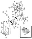 Diagram for 03 - Ice & Water Dispenser
