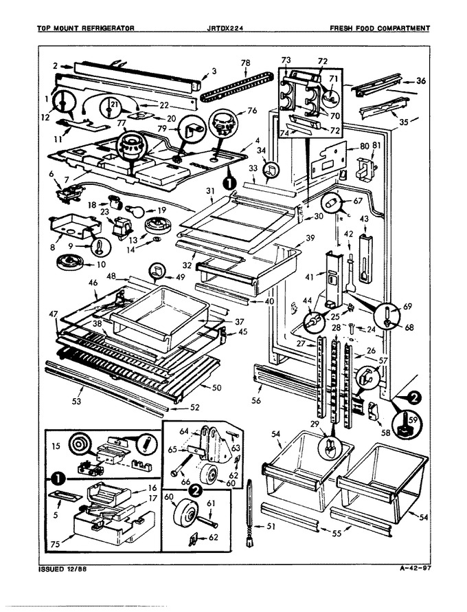 Diagram for JRTDX224L (BOM: 7B24B)