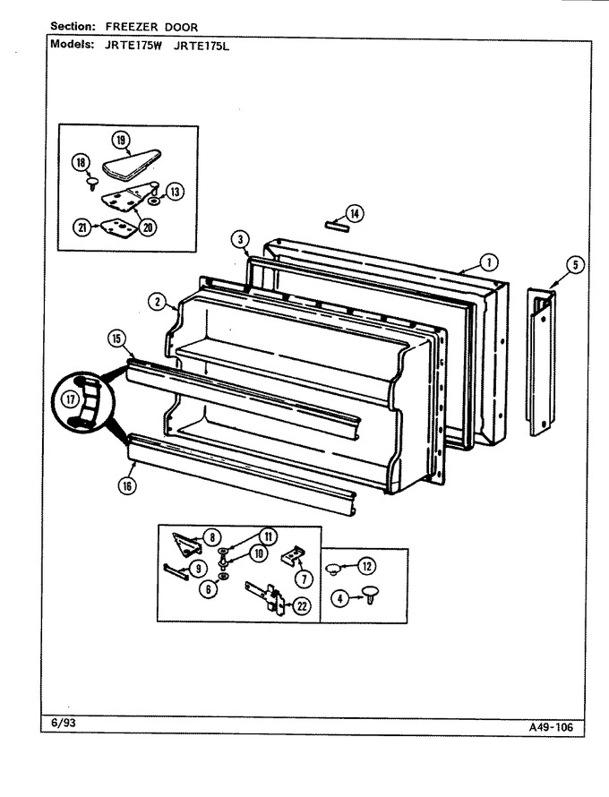 Diagram for JRTE175L (BOM: DJ32A)