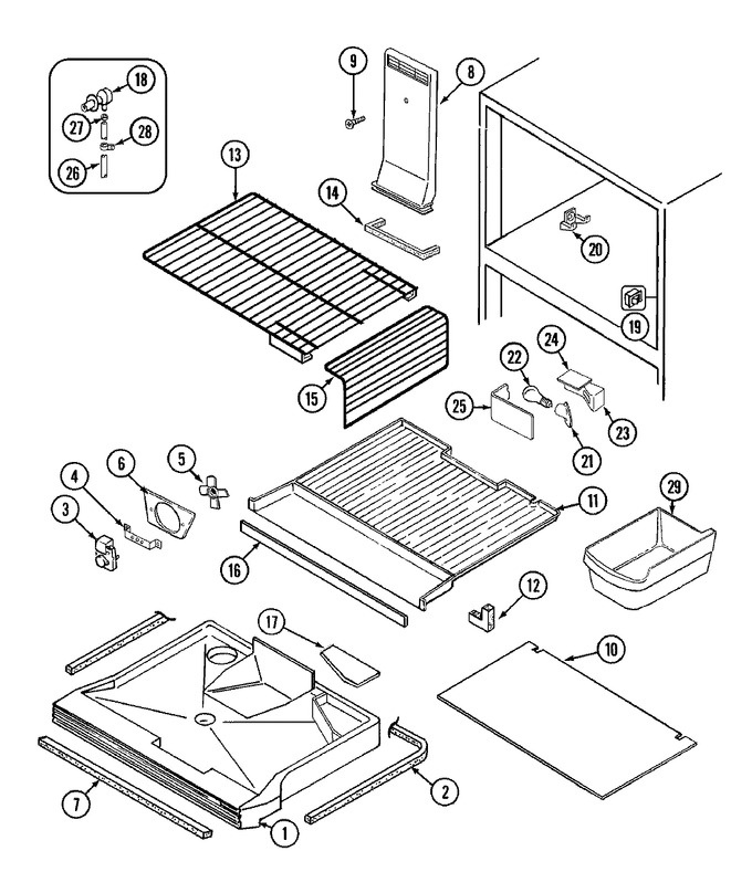 Diagram for JRTF2160W