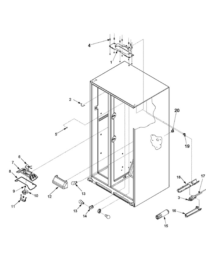 Diagram for JS2628HEHB (BOM: PJS2628HHB0)