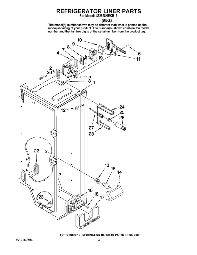 Diagram for JS2628HEKB13
