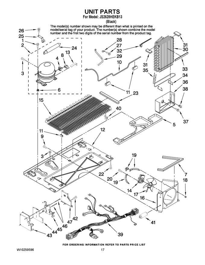 Diagram for JS2628HEKB13