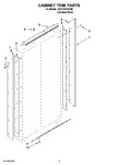 Diagram for 02 - Cabinet Trim Parts