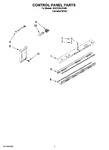 Diagram for 05 - Control Panel Parts