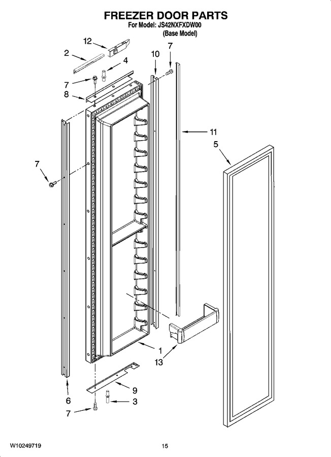 Diagram for JS42NXFXDW00