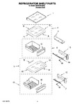 Diagram for 07 - Refrigerator Shelf Parts
