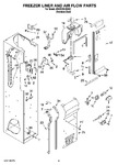 Diagram for 08 - Freezer Liner And Air Flow Parts