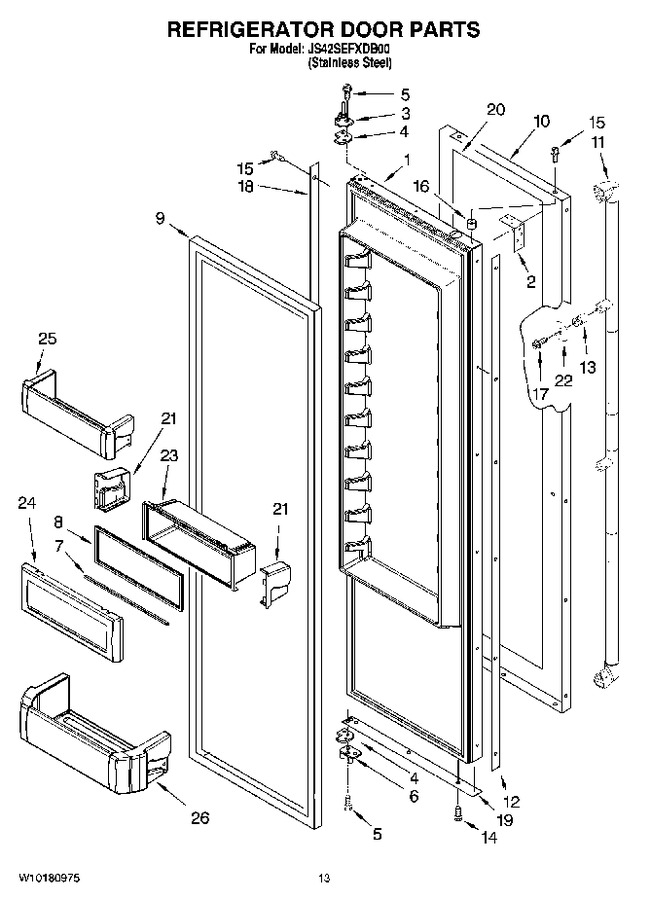 Diagram for JS42SEFXDB00