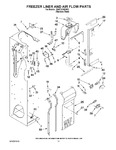 Diagram for 08 - Freezer Liner And Air Flow Parts
