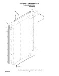 Diagram for 02 - Cabinet Trim Parts
