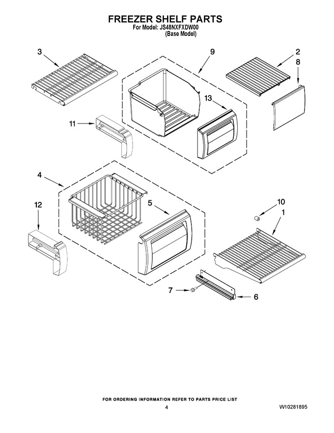 Diagram for JS48NXFXDW00