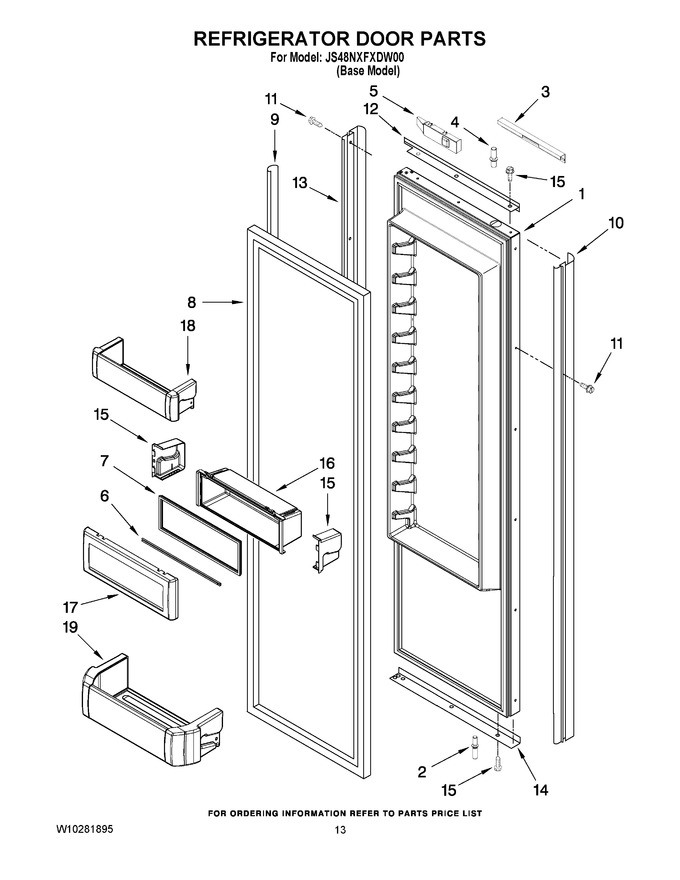 Diagram for JS48NXFXDW00