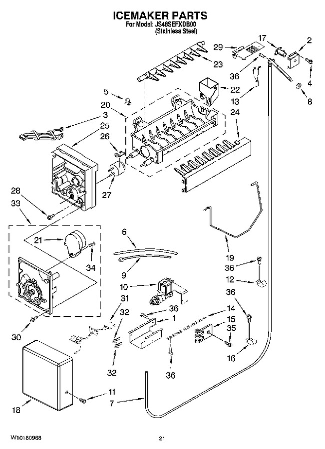 Diagram for JS48SEFXDB00